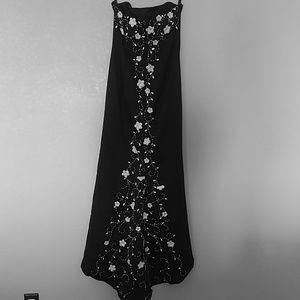 Long black formal dress